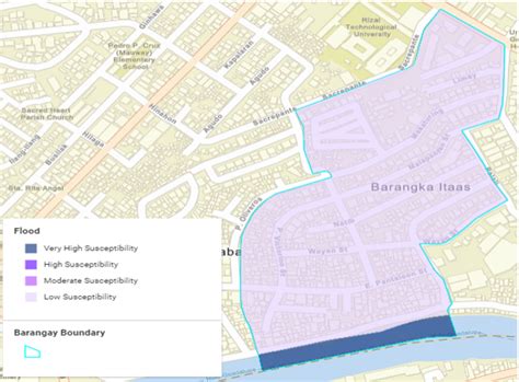 Barangka Itaas Map .